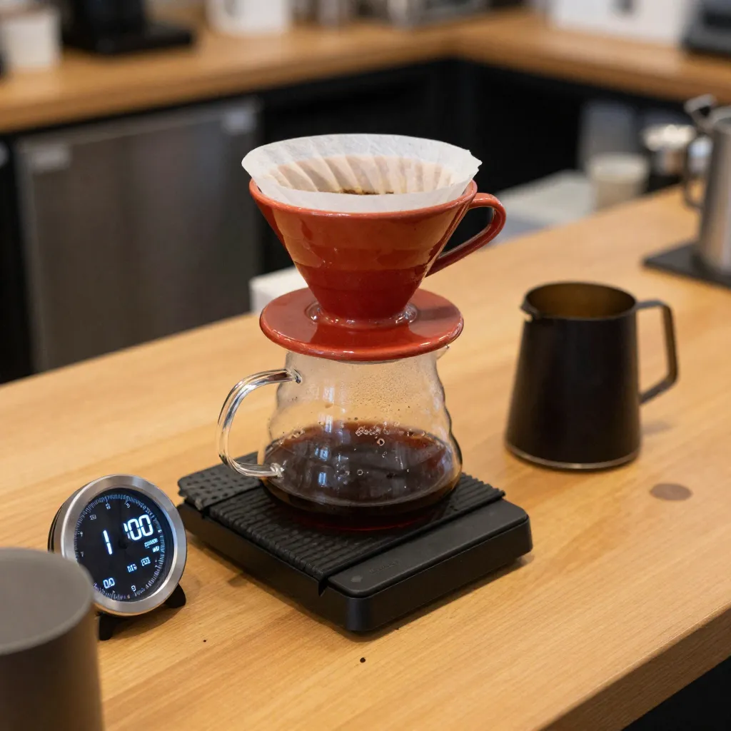 Pour-over brygger set